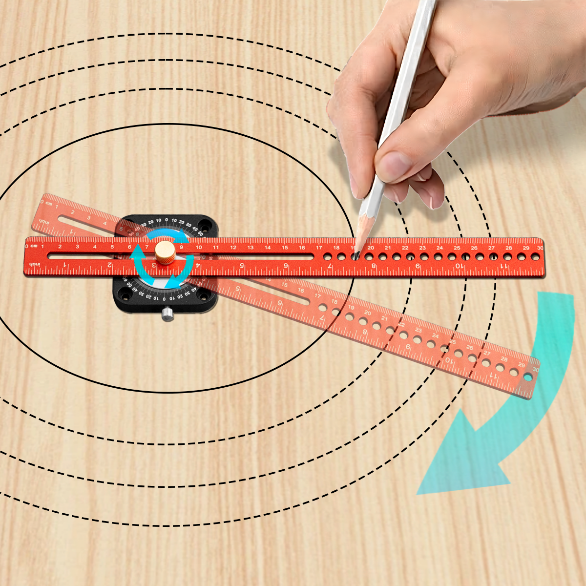 Woodworking Product - Nouveau Marqueur de menuisier 360 °