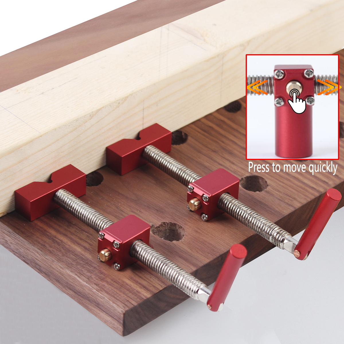 Woodworking Vice Quick Release - Banc rapide pour le travail du
