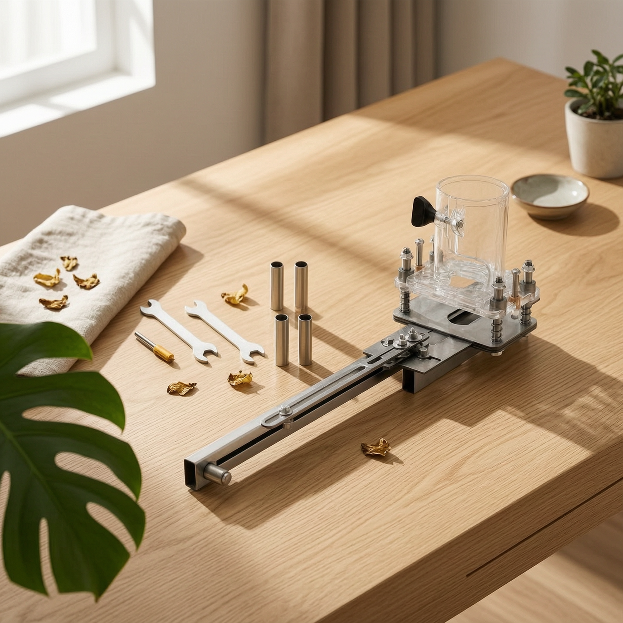 Woodworking Joinery - Gabarit de fraisage réglable pour le