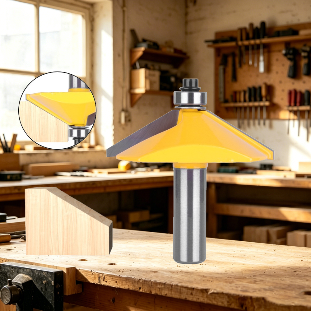 Woodworking Joinery - 60 ° Fraise à chanfreiner pour