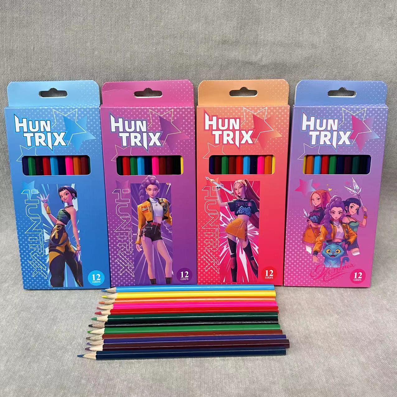 Woodworking Ideas - Crayons de couleur Anime mignons 12