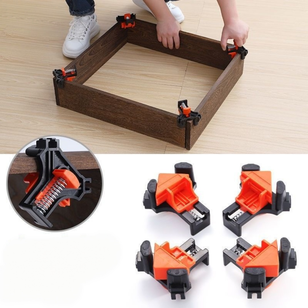 Woodworking Product - 4 pièces 90 ° Pince d'angle