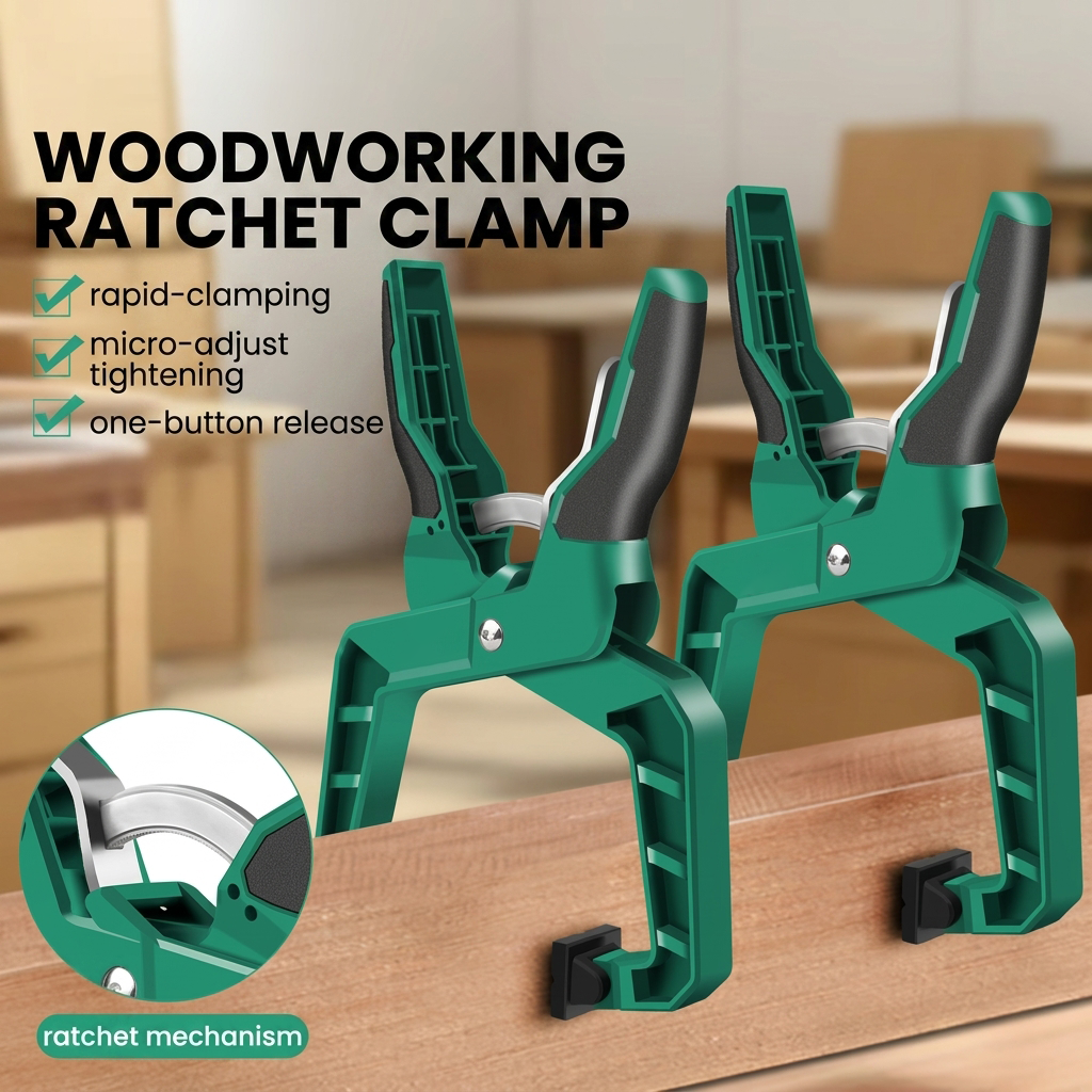 Woodworking Vice Quick Release - Pince de verrouillage robuste à pince