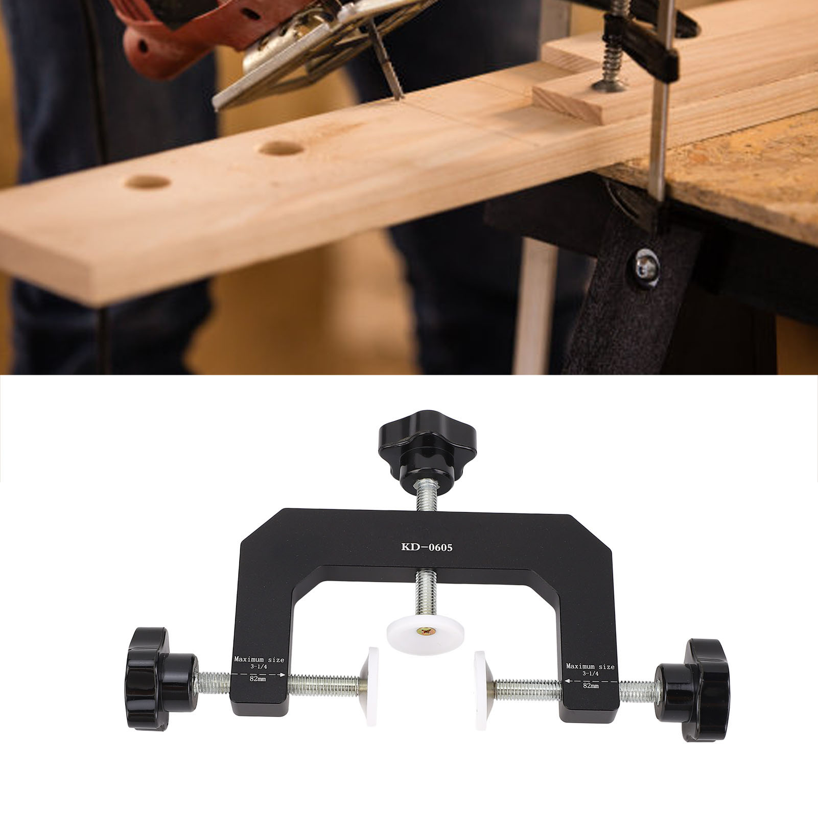 Woodworking Edge - Pince en G 3 voies en
