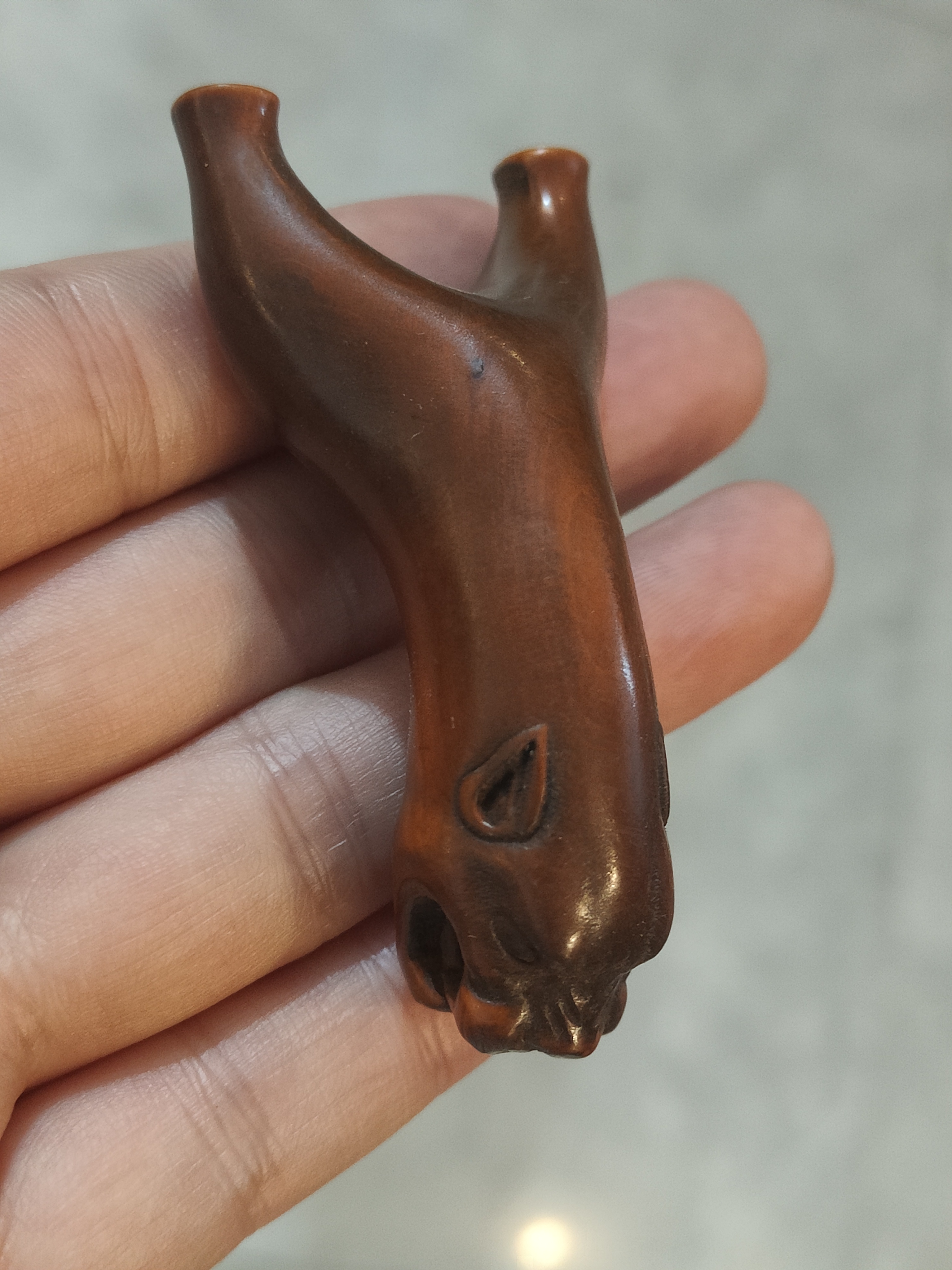 Woodworking Joinery - Mini petit guépard en buis chinois,