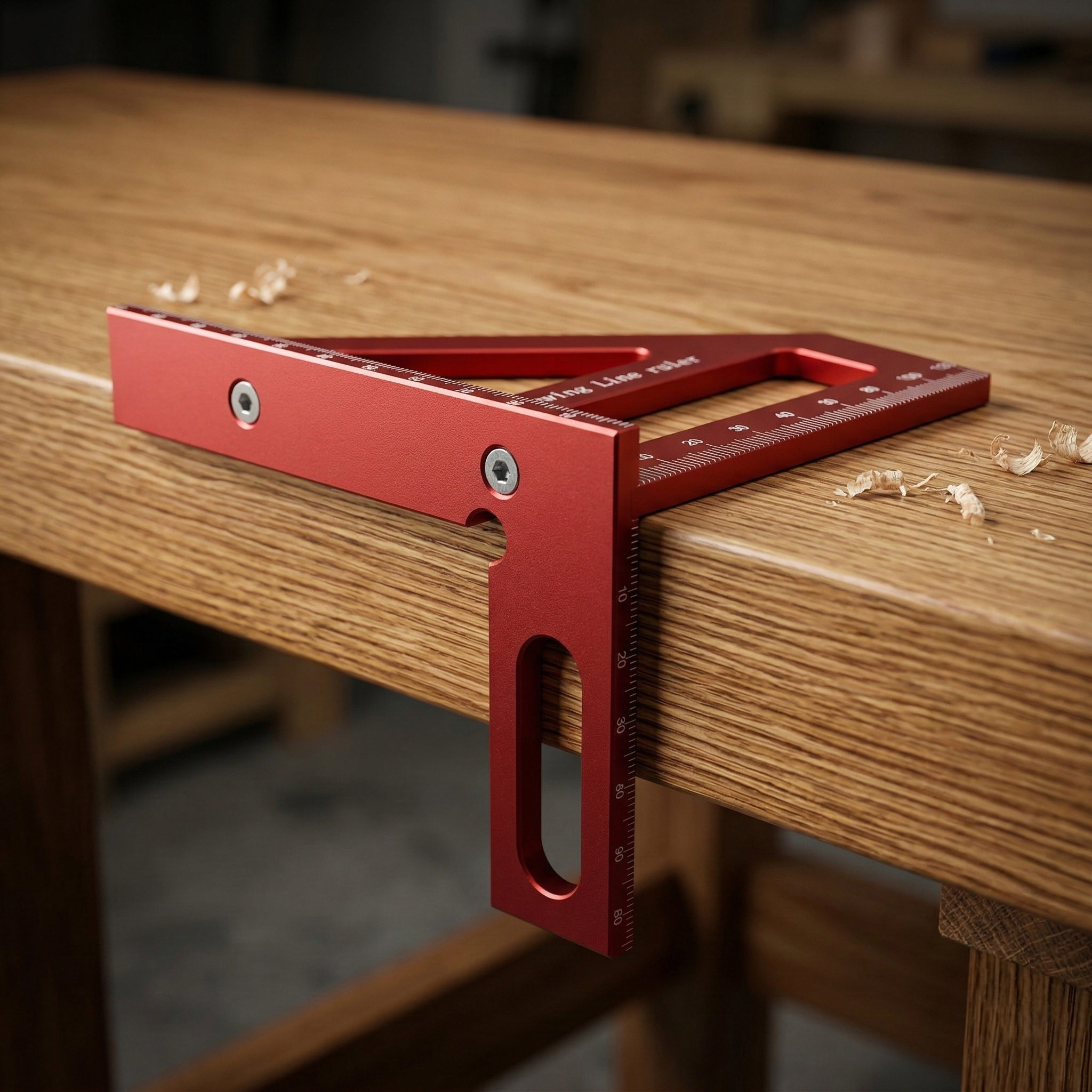 Woodworking For Engineers - Équerre de menuisier en alliage d'aluminium,