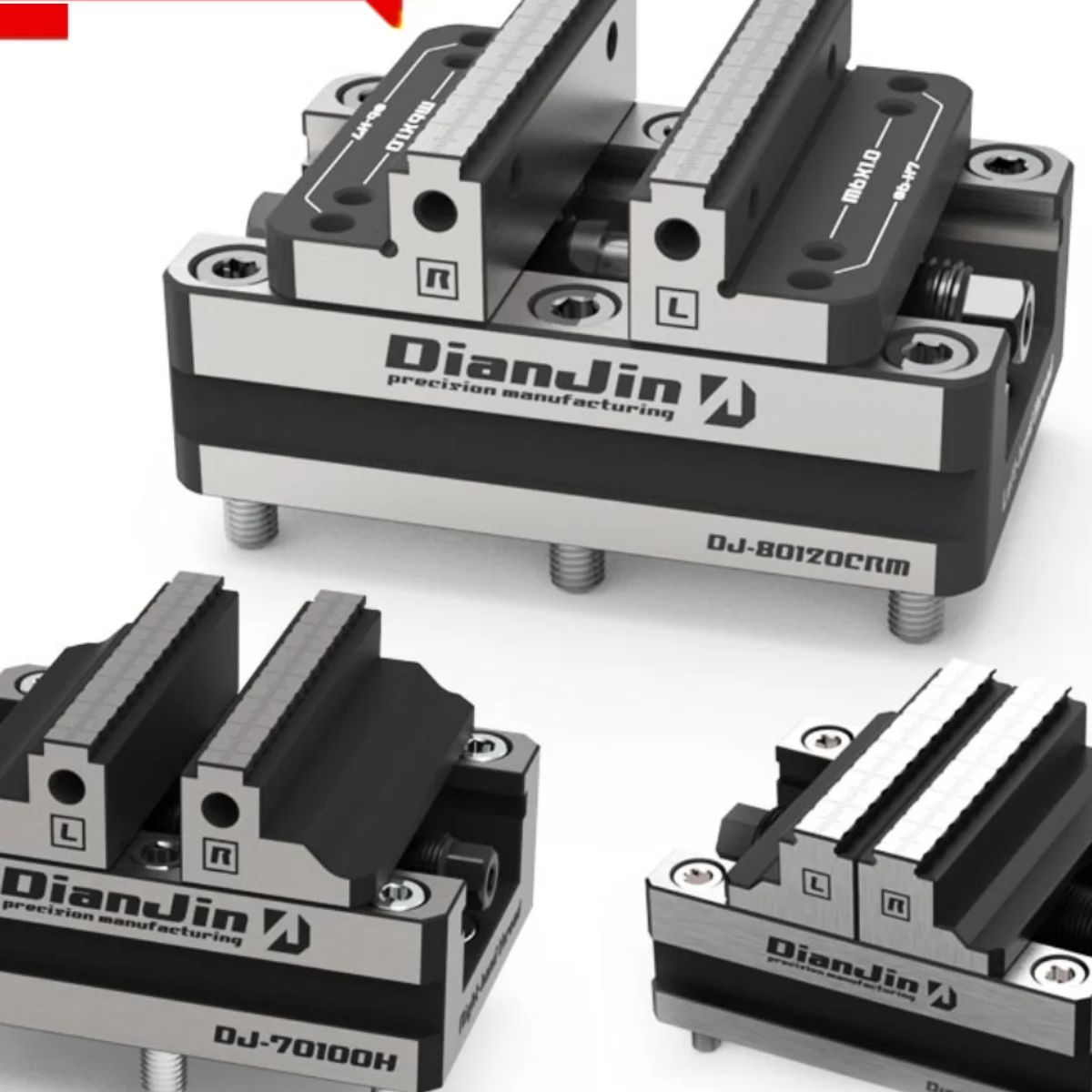 Woodworking Vice Quick Release - Étau auto-centrant 4-5 axes DJ-70100H à