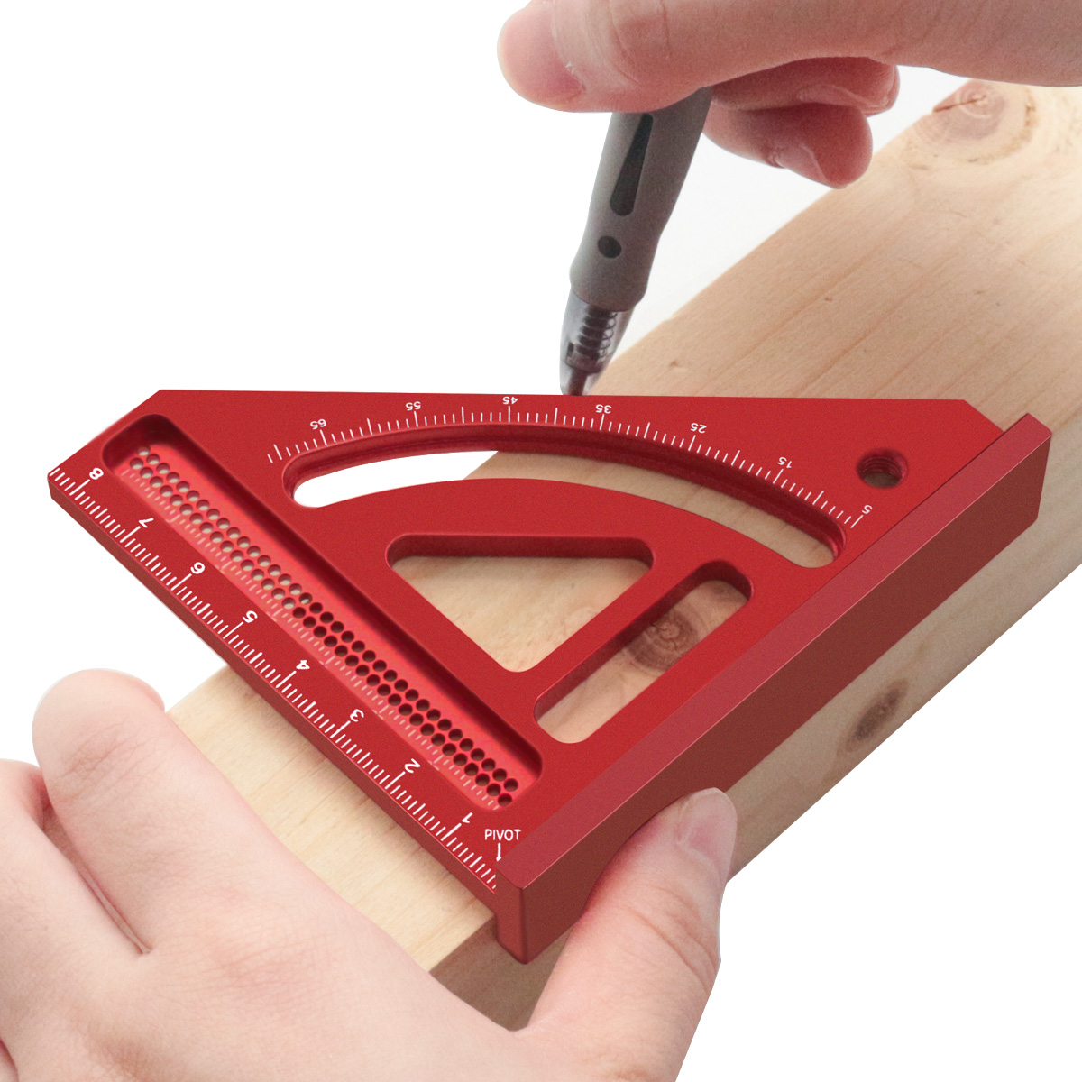 Woodworking For Engineers - Règle de mesure multi-angle, rapporteur carré