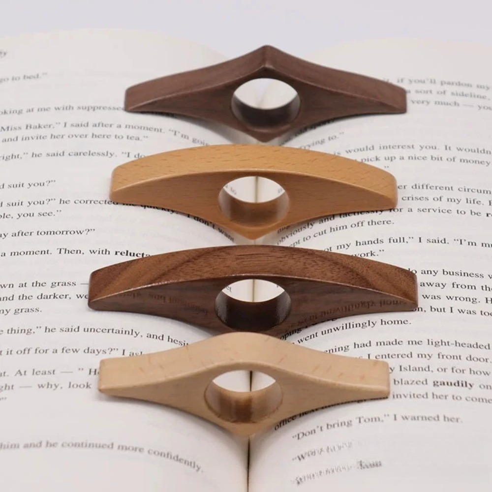 Woodworking School - Support de livre en bois massif,