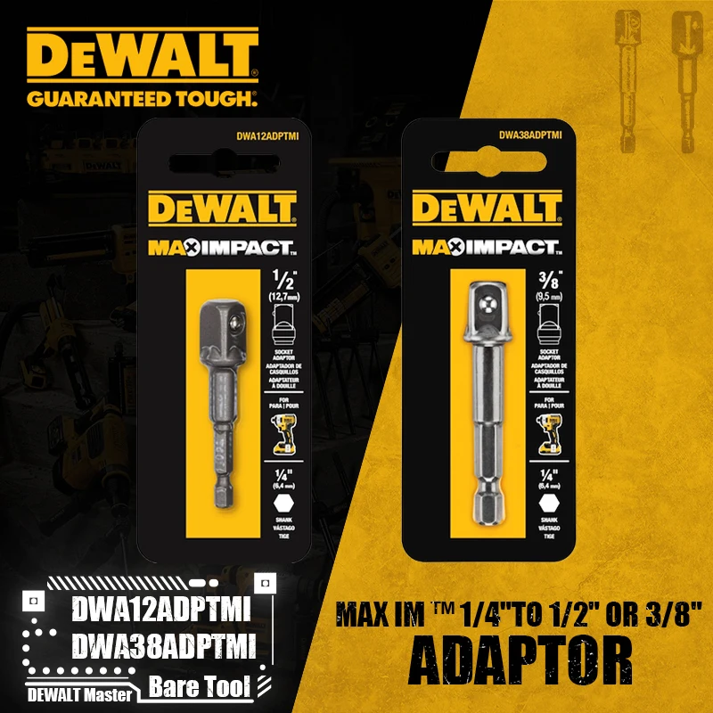 Woodworking Or Woodworking - DEOBCAT-Impact Max, DWA12ADPTMI, DWA38ADPTMI™Accessoires pour outils