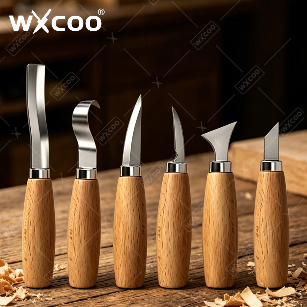 Woodworking Ideas - WXCOO Couteau-ciseau ergonomique pour la sculpture