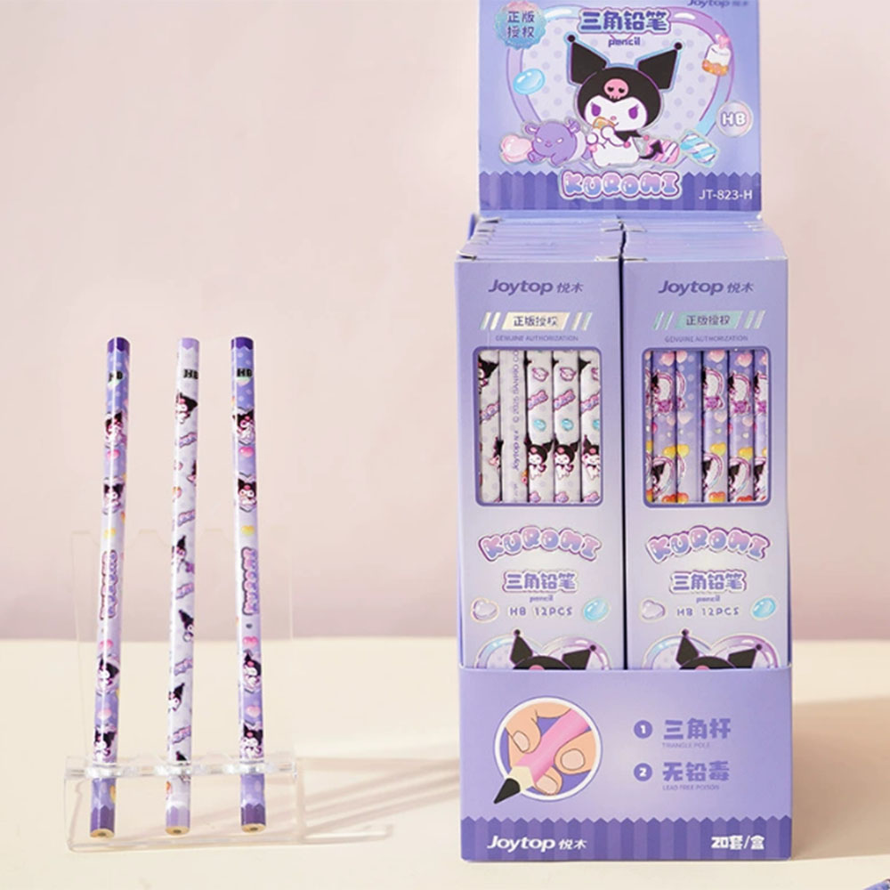 Woodworking School - Crayons en bois HB Sanrio Kuromi