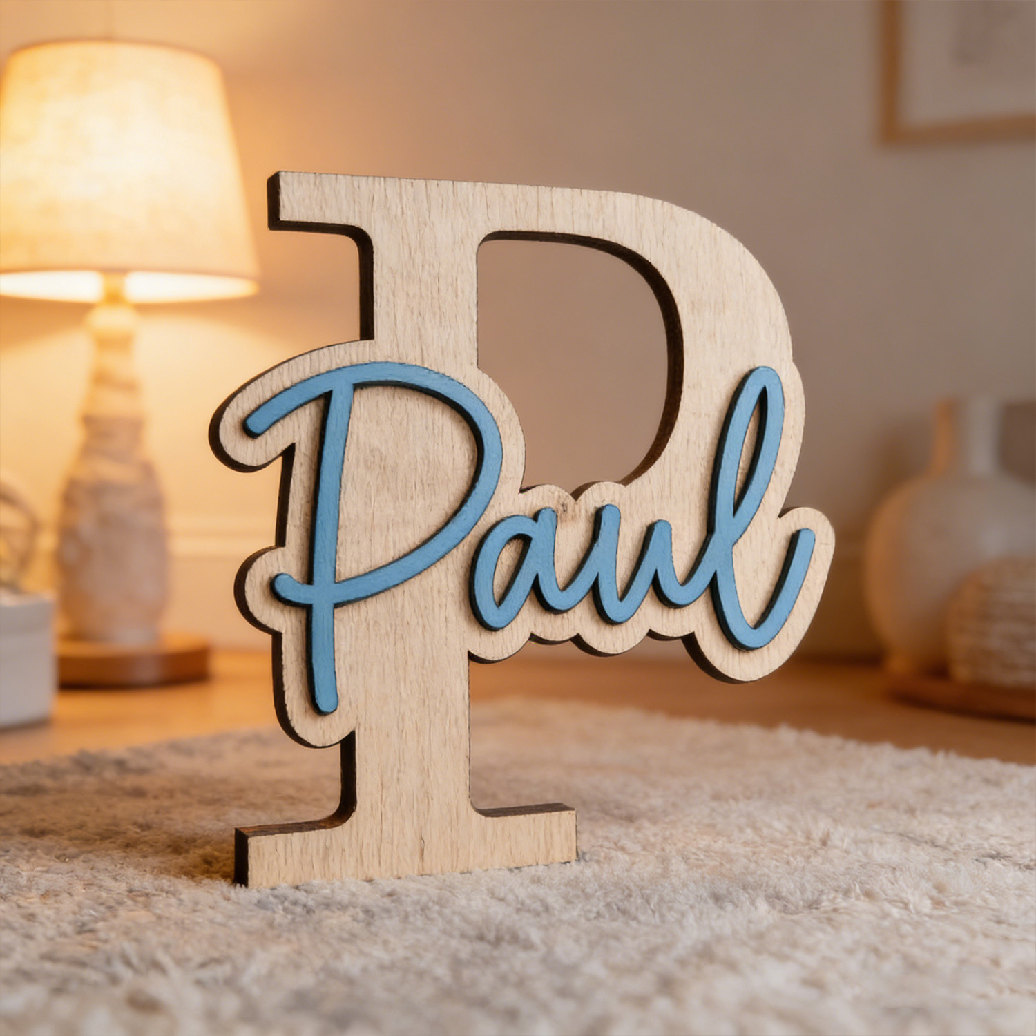 1 plaque de porte en bois pers - Woodworking Laser avis et prix