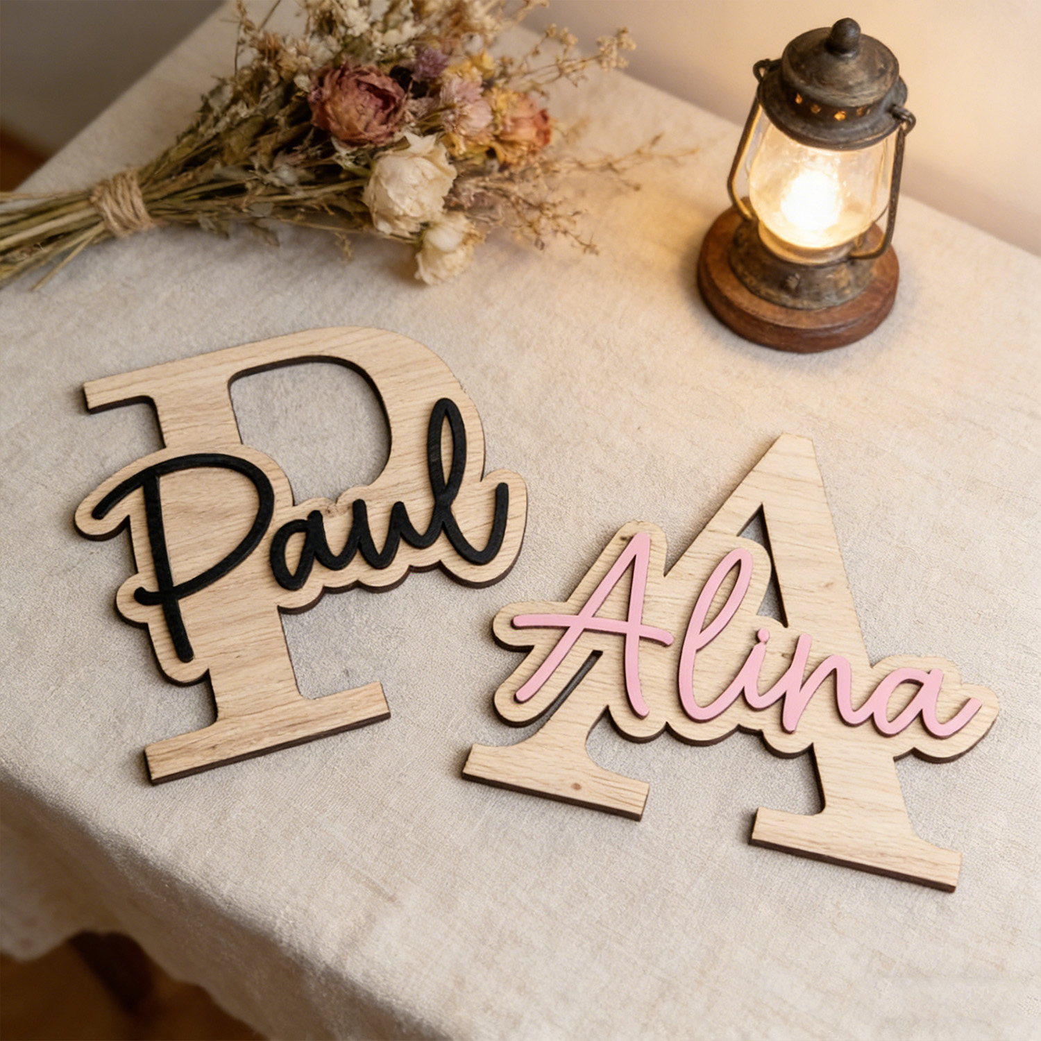 1 plaque de porte en bois pers - Woodworking Laser avis et prix