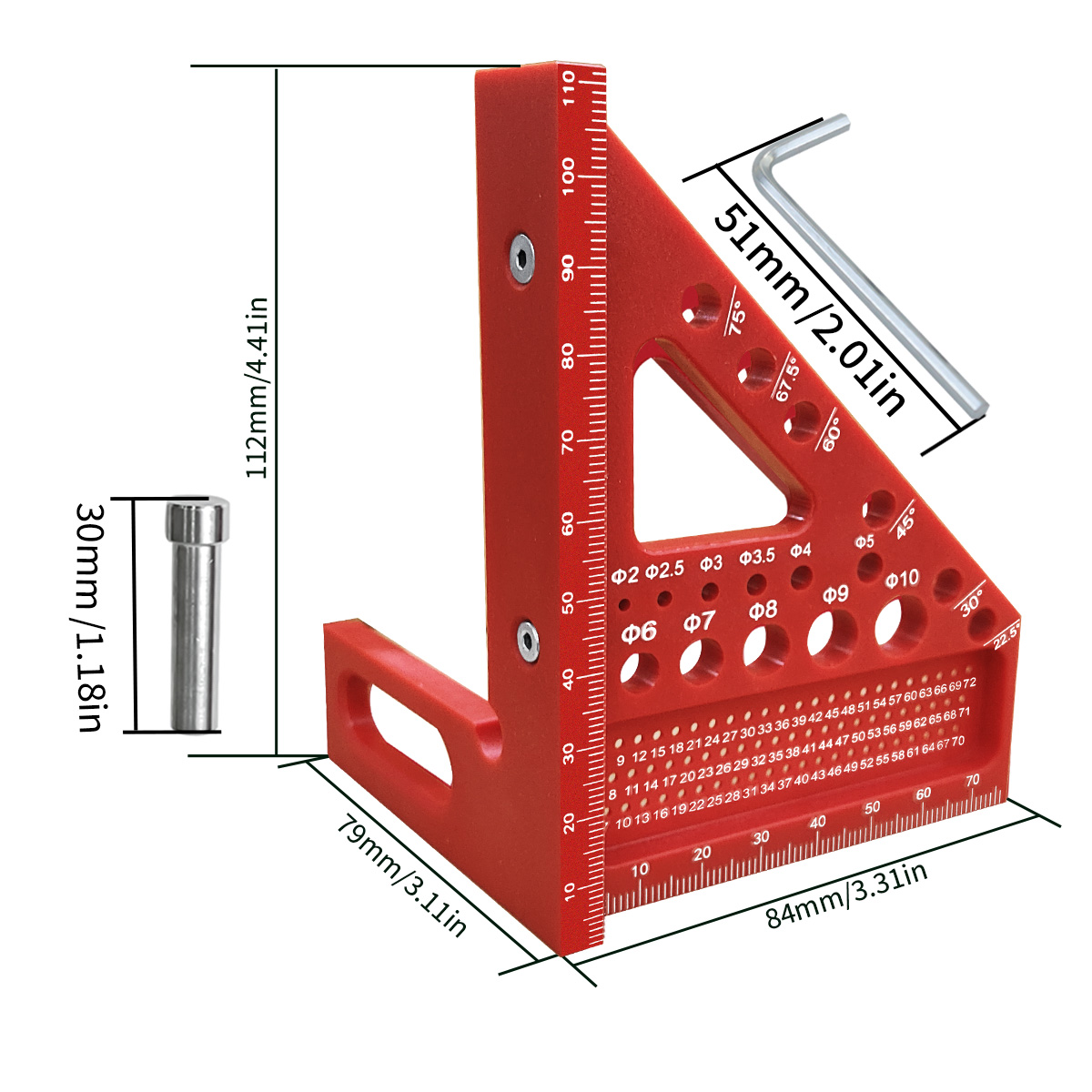 Règle de mesure multi-angles 3 - Woodworking For Engineers avis et prix