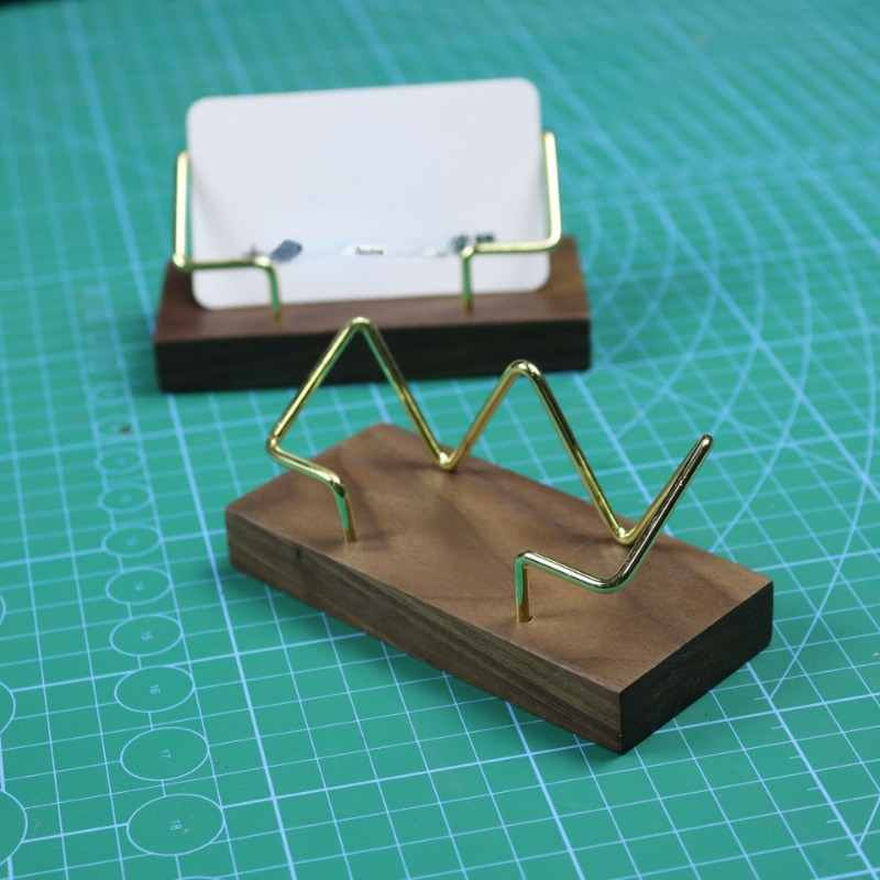 Boîte à cartes de visite en bo - Woodworking School avis et prix