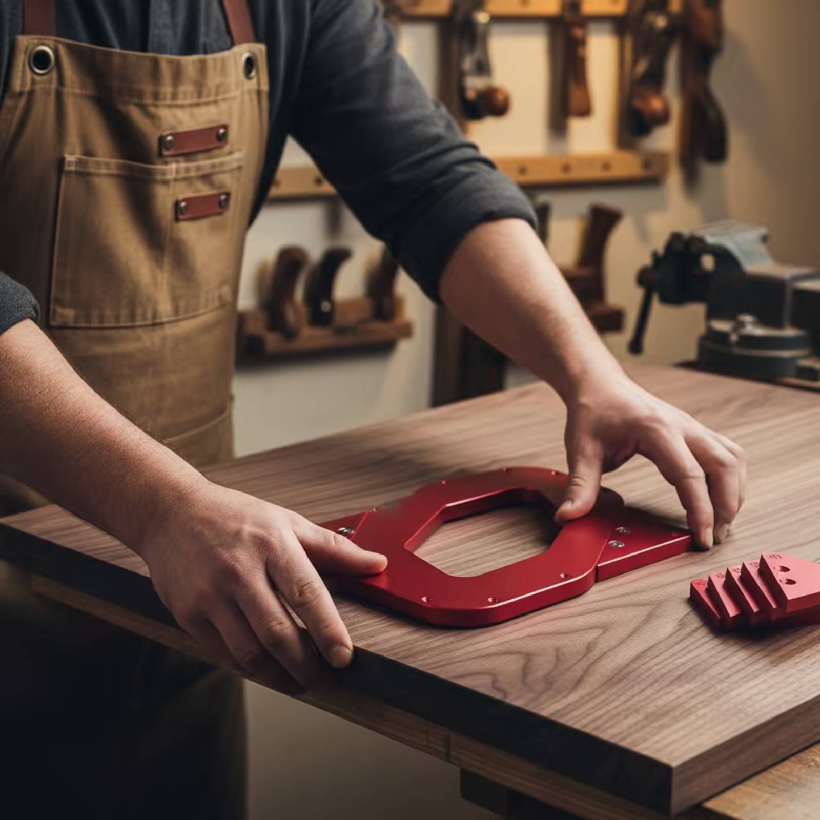 Gabarit d'angle pour routeur a - Woodworking Edge avis et prix