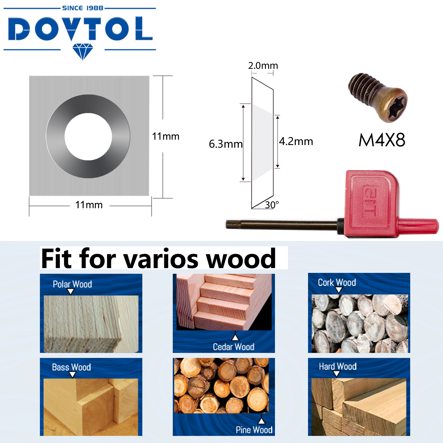 Inserts de coupe de rechange e - Woodworking Or Woodworking avis et prix