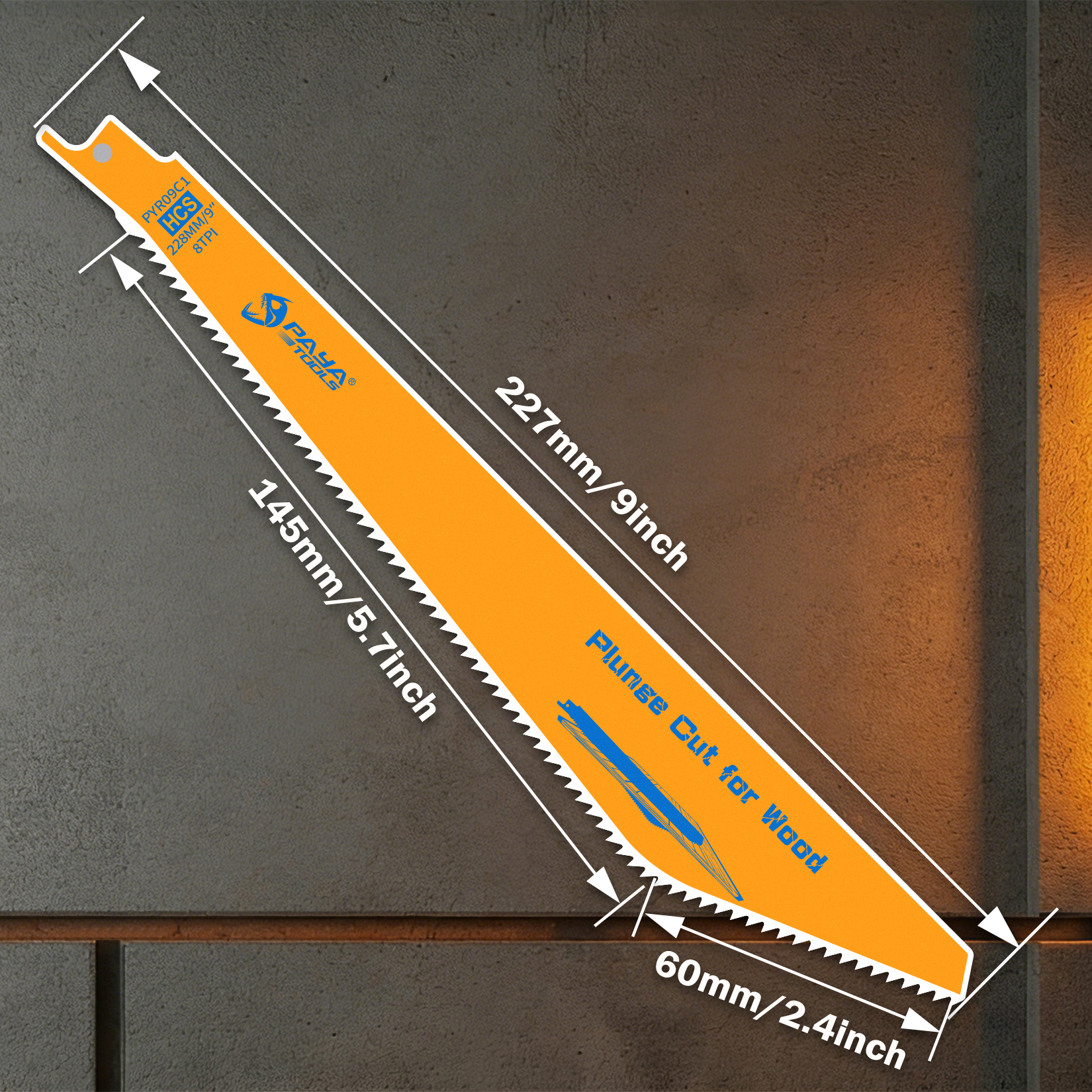 Lames de scie sabre HCS 9 pouc - Woodworking Edge avis et prix