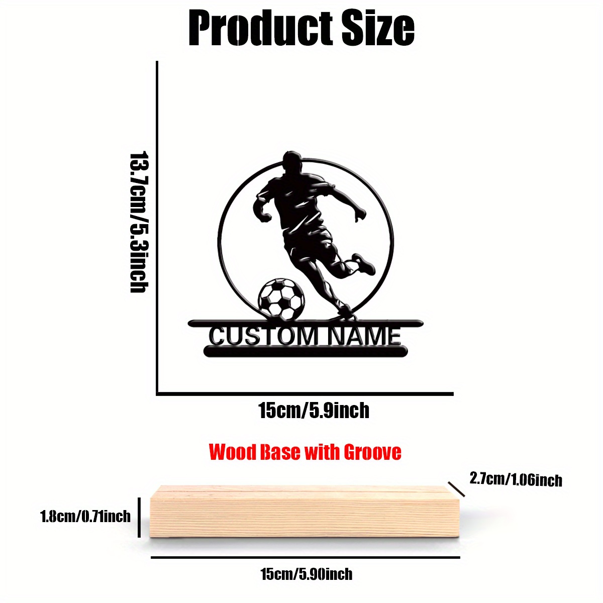 Statue en métal personnalisée  - Woodworking Laser avis et prix
