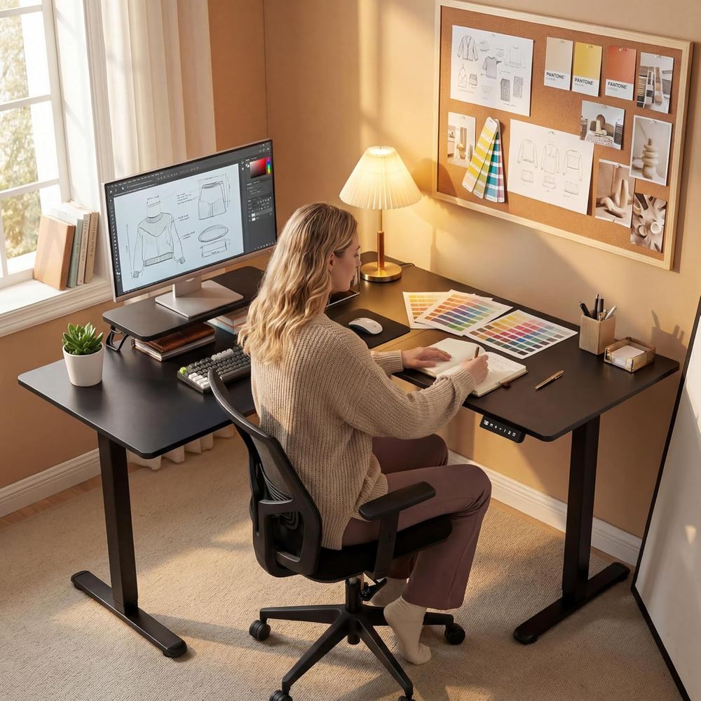 Bureau en L électrique réglabl - Woodworking Or Woodworking avis et prix