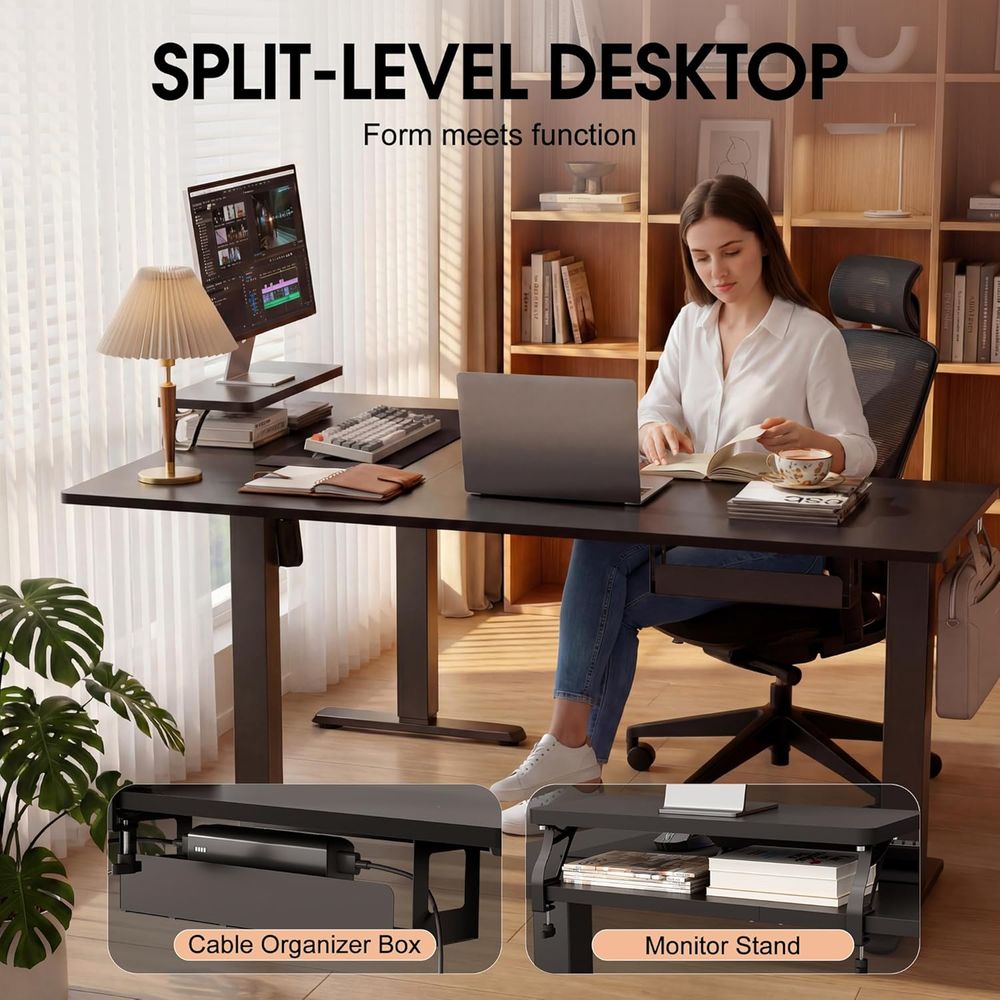 Bureau en L électrique réglabl - Woodworking Or Woodworking avis et prix
