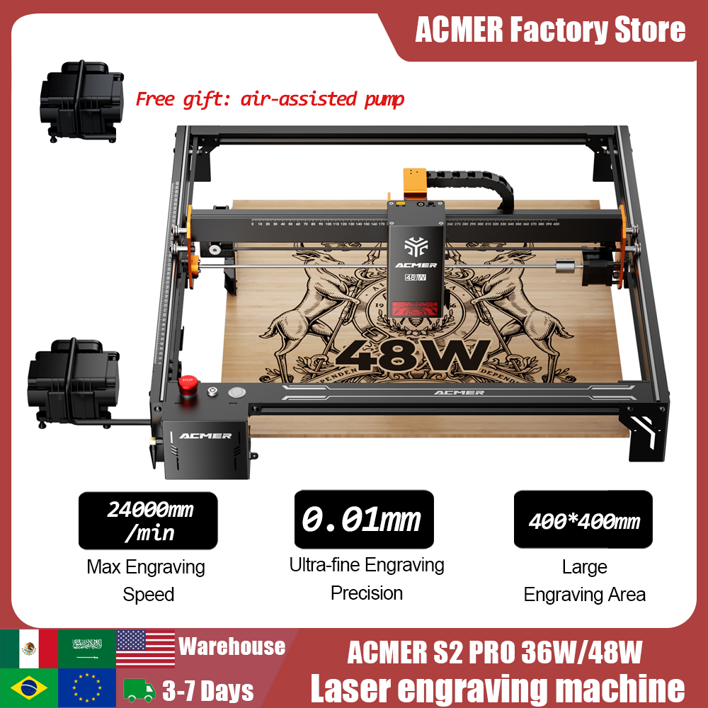 Machine de gravure laser ACMER - Woodworking Laser avis et prix