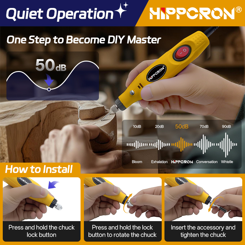 Hippcron Mini perceuse électri - Woodworking Ideas avis et prix