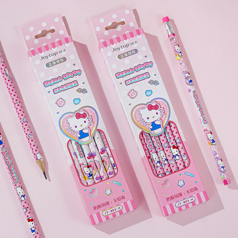 Crayons en bois HB Sanrio Kuro - Woodworking School avis et prix